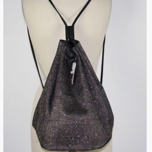Victoria Secret Angel Glitter Drawstring Backpack